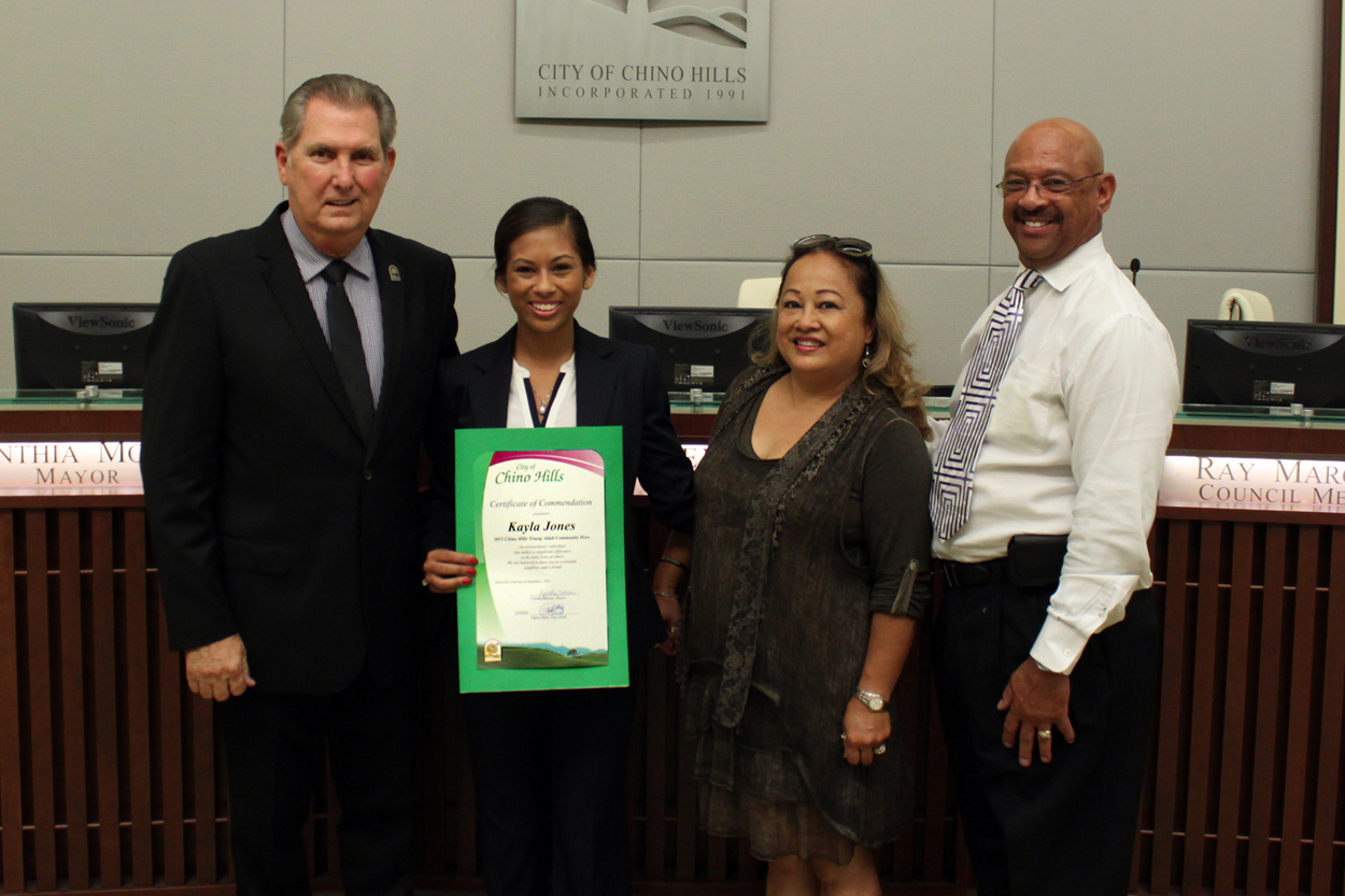 Community Youth Hero Kayla Jones